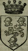 An illustration from A catalogve and succession of the kings, princes, dukes, marquesses, earles, and viscounts of this realme of England, since the Norman conquest, to this present yeere 1622. Together with their armes, wiues, and children; the times of their deaths and burials, with many of their memorable actions (1622)