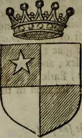 An illustration from A catalogve and succession of the kings, princes, dukes, marquesses, earles, and viscounts of this realme of England, since the Norman conquest, to this present yeere 1622. Together with their armes, wiues, and children; the times of their deaths and burials, with many of their memorable actions (1622)