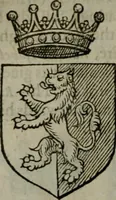 An illustration from A catalogve and succession of the kings, princes, dukes, marquesses, earles, and viscounts of this realme of England, since the Norman conquest, to this present yeere 1622. Together with their armes, wiues, and children; the times of their deaths and burials, with many of their memorable actions (1622)