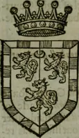 Picture 386 of 547 from A catalogve and succession of the kings, princes, dukes, marquesses, earles, and viscounts of this realme of England, since the Norman conquest, to this present yeere 1622. Together with their armes, wiues, and children; the times of their deaths and burials, with many of their memorable actions (1622), leaf 290