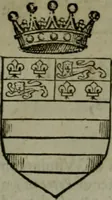 Picture 390 of 547 from A catalogve and succession of the kings, princes, dukes, marquesses, earles, and viscounts of this realme of England, since the Norman conquest, to this present yeere 1622. Together with their armes, wiues, and children; the times of their deaths and burials, with many of their memorable actions (1622), leaf 294