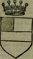 An illustration from A catalogve and succession of the kings, princes, dukes, marquesses, earles, and viscounts of this realme of England, since the Norman conquest, to this present yeere 1622. Together with their armes, wiues, and children; the times of their deaths and burials, with many of their memorable actions (1622)