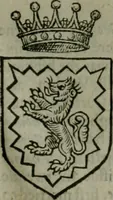 An illustration from A catalogve and succession of the kings, princes, dukes, marquesses, earles, and viscounts of this realme of England, since the Norman conquest, to this present yeere 1622. Together with their armes, wiues, and children; the times of their deaths and burials, with many of their memorable actions (1622)