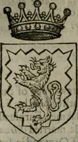 An illustration from A catalogve and succession of the kings, princes, dukes, marquesses, earles, and viscounts of this realme of England, since the Norman conquest, to this present yeere 1622. Together with their armes, wiues, and children; the times of their deaths and burials, with many of their memorable actions (1622)