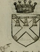 Picture 408 of 547 from A catalogve and succession of the kings, princes, dukes, marquesses, earles, and viscounts of this realme of England, since the Norman conquest, to this present yeere 1622. Together with their armes, wiues, and children; the times of their deaths and burials, with many of their memorable actions (1622), leaf 309