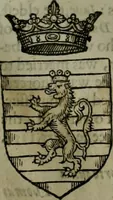 Picture 420 of 547 from A catalogve and succession of the kings, princes, dukes, marquesses, earles, and viscounts of this realme of England, since the Norman conquest, to this present yeere 1622. Together with their armes, wiues, and children; the times of their deaths and burials, with many of their memorable actions (1622), leaf 318