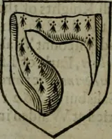 An illustration from A catalogve and succession of the kings, princes, dukes, marquesses, earles, and viscounts of this realme of England, since the Norman conquest, to this present yeere 1622. Together with their armes, wiues, and children; the times of their deaths and burials, with many of their memorable actions (1622)