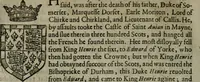 An illustration from A catalogve and succession of the kings, princes, dukes, marquesses, earles, and viscounts of this realme of England, since the Norman conquest, to this present yeere 1622. Together with their armes, wiues, and children; the times of their deaths and burials, with many of their memorable actions (1622)