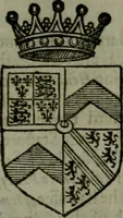 Picture 438 of 547 from A catalogve and succession of the kings, princes, dukes, marquesses, earles, and viscounts of this realme of England, since the Norman conquest, to this present yeere 1622. Together with their armes, wiues, and children; the times of their deaths and burials, with many of their memorable actions (1622), leaf 330
