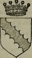 An illustration from A catalogve and succession of the kings, princes, dukes, marquesses, earles, and viscounts of this realme of England, since the Norman conquest, to this present yeere 1622. Together with their armes, wiues, and children; the times of their deaths and burials, with many of their memorable actions (1622)