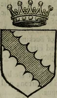 An illustration from A catalogve and succession of the kings, princes, dukes, marquesses, earles, and viscounts of this realme of England, since the Norman conquest, to this present yeere 1622. Together with their armes, wiues, and children; the times of their deaths and burials, with many of their memorable actions (1622)