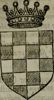 Picture 452 of 547 from A catalogve and succession of the kings, princes, dukes, marquesses, earles, and viscounts of this realme of England, since the Norman conquest, to this present yeere 1622. Together with their armes, wiues, and children; the times of their deaths and burials, with many of their memorable actions (1622), leaf 343
