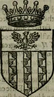 An illustration from A catalogve and succession of the kings, princes, dukes, marquesses, earles, and viscounts of this realme of England, since the Norman conquest, to this present yeere 1622. Together with their armes, wiues, and children; the times of their deaths and burials, with many of their memorable actions (1622)