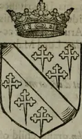 Picture 460 of 547 from A catalogve and succession of the kings, princes, dukes, marquesses, earles, and viscounts of this realme of England, since the Norman conquest, to this present yeere 1622. Together with their armes, wiues, and children; the times of their deaths and burials, with many of their memorable actions (1622), leaf 349