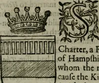 Picture 462 of 547 from A catalogve and succession of the kings, princes, dukes, marquesses, earles, and viscounts of this realme of England, since the Norman conquest, to this present yeere 1622. Together with their armes, wiues, and children; the times of their deaths and burials, with many of their memorable actions (1622), leaf 351