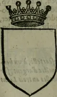 An illustration from A catalogve and succession of the kings, princes, dukes, marquesses, earles, and viscounts of this realme of England, since the Norman conquest, to this present yeere 1622. Together with their armes, wiues, and children; the times of their deaths and burials, with many of their memorable actions (1622)
