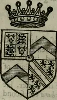 Picture 481 of 547 from A catalogve and succession of the kings, princes, dukes, marquesses, earles, and viscounts of this realme of England, since the Norman conquest, to this present yeere 1622. Together with their armes, wiues, and children; the times of their deaths and burials, with many of their memorable actions (1622), leaf 363