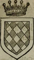 An illustration from A catalogve and succession of the kings, princes, dukes, marquesses, earles, and viscounts of this realme of England, since the Norman conquest, to this present yeere 1622. Together with their armes, wiues, and children; the times of their deaths and burials, with many of their memorable actions (1622)