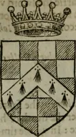 Picture 501 of 547 from A catalogve and succession of the kings, princes, dukes, marquesses, earles, and viscounts of this realme of England, since the Norman conquest, to this present yeere 1622. Together with their armes, wiues, and children; the times of their deaths and burials, with many of their memorable actions (1622), leaf 375