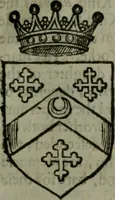 Picture 512 of 547 from A catalogve and succession of the kings, princes, dukes, marquesses, earles, and viscounts of this realme of England, since the Norman conquest, to this present yeere 1622. Together with their armes, wiues, and children; the times of their deaths and burials, with many of their memorable actions (1622), leaf 384