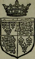 An illustration from A catalogve and succession of the kings, princes, dukes, marquesses, earles, and viscounts of this realme of England, since the Norman conquest, to this present yeere 1622. Together with their armes, wiues, and children; the times of their deaths and burials, with many of their memorable actions (1622)