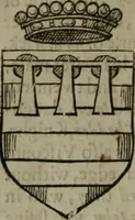 An illustration from A catalogve and succession of the kings, princes, dukes, marquesses, earles, and viscounts of this realme of England, since the Norman conquest, to this present yeere 1622. Together with their armes, wiues, and children; the times of their deaths and burials, with many of their memorable actions (1622)