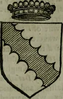 An illustration from A catalogve and succession of the kings, princes, dukes, marquesses, earles, and viscounts of this realme of England, since the Norman conquest, to this present yeere 1622. Together with their armes, wiues, and children; the times of their deaths and burials, with many of their memorable actions (1622)