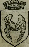 An illustration from A catalogve and succession of the kings, princes, dukes, marquesses, earles, and viscounts of this realme of England, since the Norman conquest, to this present yeere 1622. Together with their armes, wiues, and children; the times of their deaths and burials, with many of their memorable actions (1622)