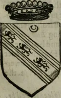 An illustration from A catalogve and succession of the kings, princes, dukes, marquesses, earles, and viscounts of this realme of England, since the Norman conquest, to this present yeere 1622. Together with their armes, wiues, and children; the times of their deaths and burials, with many of their memorable actions (1622)