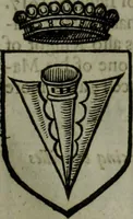 An illustration from A catalogve and succession of the kings, princes, dukes, marquesses, earles, and viscounts of this realme of England, since the Norman conquest, to this present yeere 1622. Together with their armes, wiues, and children; the times of their deaths and burials, with many of their memorable actions (1622)