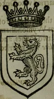 An illustration from A catalogve and succession of the kings, princes, dukes, marquesses, earles, and viscounts of this realme of England, since the Norman conquest, to this present yeere 1622. Together with their armes, wiues, and children; the times of their deaths and burials, with many of their memorable actions (1622)