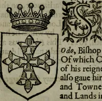 Picture 42 of 547 from A catalogve and succession of the kings, princes, dukes, marquesses, earles, and viscounts of this realme of England, since the Norman conquest, to this present yeere 1622. Together with their armes, wiues, and children; the times of their deaths and burials, with many of their memorable actions (1622), leaf 67