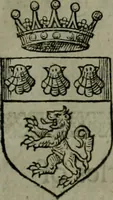 An illustration from A catalogve and succession of the kings, princes, dukes, marquesses, earles, and viscounts of this realme of England, since the Norman conquest, to this present yeere 1622. Together with their armes, wiues, and children; the times of their deaths and burials, with many of their memorable actions (1622)