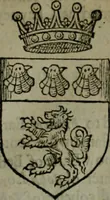 Picture 70 of 547 from A catalogve and succession of the kings, princes, dukes, marquesses, earles, and viscounts of this realme of England, since the Norman conquest, to this present yeere 1622. Together with their armes, wiues, and children; the times of their deaths and burials, with many of their memorable actions (1622), leaf 84