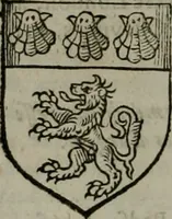 An illustration from A catalogve and succession of the kings, princes, dukes, marquesses, earles, and viscounts of this realme of England, since the Norman conquest, to this present yeere 1622. Together with their armes, wiues, and children; the times of their deaths and burials, with many of their memorable actions (1622)