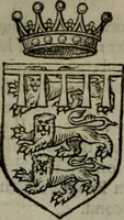 Picture 73 of 547 from A catalogve and succession of the kings, princes, dukes, marquesses, earles, and viscounts of this realme of England, since the Norman conquest, to this present yeere 1622. Together with their armes, wiues, and children; the times of their deaths and burials, with many of their memorable actions (1622), leaf 89