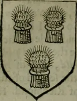 An illustration from A catalogve and succession of the kings, princes, dukes, marquesses, earles, and viscounts of this realme of England, since the Norman conquest, to this present yeere 1622. Together with their armes, wiues, and children; the times of their deaths and burials, with many of their memorable actions (1622)
