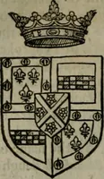 An illustration from A catalogve and succession of the kings, princes, dukes, marquesses, earles, and viscounts of this realme of England, since the Norman conquest, to this present yeere 1622. Together with their armes, wiues, and children; the times of their deaths and burials, with many of their memorable actions (1622)