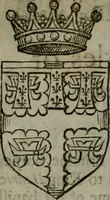 An illustration from A catalogve and succession of the kings, princes, dukes, marquesses, earles, and viscounts of this realme of England, since the Norman conquest, to this present yeere 1622. Together with their armes, wiues, and children; the times of their deaths and burials, with many of their memorable actions (1622)