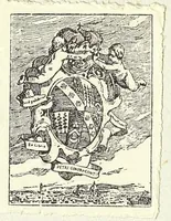 Picture 1 of 2 from Catalogvs scriptorvm florentinorvm omnis generis, quorvm, et memoria extat, atque lucubrationes in literas relatae sunt ad nostra vsque tempora M.D.LXXXIX (1589), leaf 2