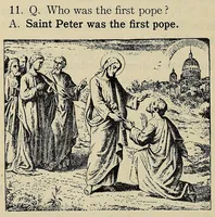 Picture 6 of 16 from A catechism of the Catholic religion, tr. into the Choctaw language .. (1916), leaf 76