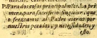 An illustration from Catecismo en la lengua española. Y quichua del Piru. (1603)