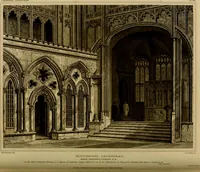 An illustration from Cathedral antiquities (1814)