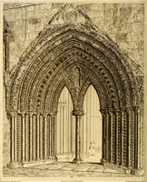 An illustration from Cathedral antiquities (1814)