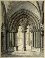 An illustration from Cathedral antiquities (1814)