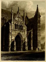 An illustration from Cathedral antiquities (1814)