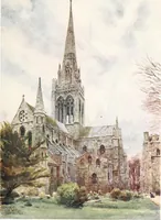 An illustration from Cathedral cities of England (1905)