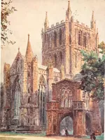 An illustration from Cathedral cities of England (1905)