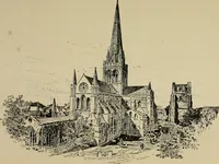 An illustration from Cathedral days : a tour through southern England (1887)