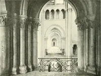 An illustration from Cathedrals and cloisters of the Isle de France (1910)